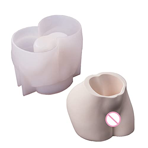 3D Butt Art Model Penhalter Harzform Desktop Vase Silikonform von DABAIXIONG