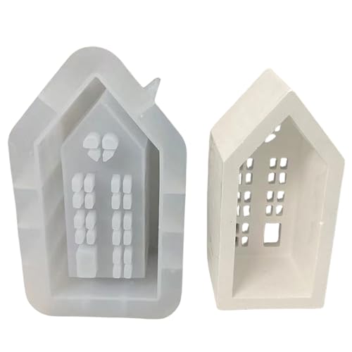 3D House Kerzenhalter Schimmel Kerzen Sie Silikon Teelichthalter Harz Epoxy Formen Diys Kerzenhandwerk Schimmelpilze Dekore 3D House Kerzenhalter Schimmel Kerzen Sie Silikon Teelichthalter Harz Epoxy Formen Diys Kerzenhandwerk Schimmelpilze Dekore von DABAIXIONG