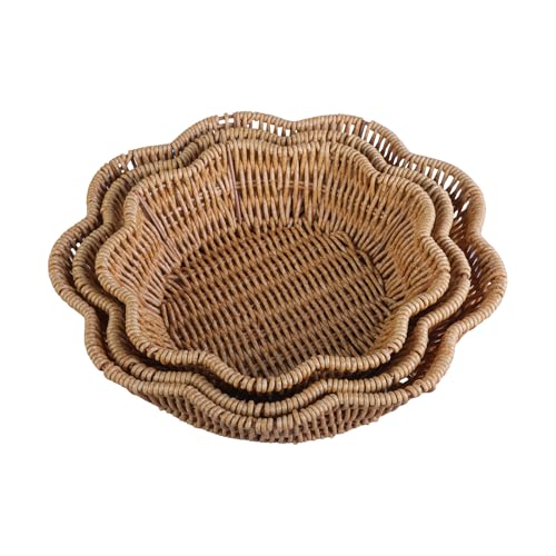 3pcs Imitation Rattan Runde Obst Servingkorb Tragbare Brot Aufbewahrungsplatte Dekorative Snacks Tablett Für Home Desktop Gebrauch 3pcs Imitation Rattan Runde Obst Servingkorb Tragbare Brot Aufbewahrungsplatte Dekorative Snacks Tablett Für Home Desktop Gebrauch von DABAIXIONG