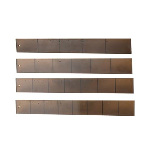 4PCS Kuchenschneidemalaber Roll Maßstab Lineal Uniform Division Formen Hilf Hilfsmittel Werkzeug Küche Gebäck Backen Lehre Leicht Zu Reinigen von DABAIXIONG