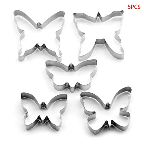 5 PCs Niedliche Form Cookie Cutter Form Cartoon Backform Exquisit Für Schmetterlingsform Serie Cutter Edelstahl Stahl 5 PCs Niedliche Form Cookie Cutter Form Cartoon Backform Exquisit Für Schmetterlingsform Serie Cutter Edelstahl Stahl von DABAIXIONG
