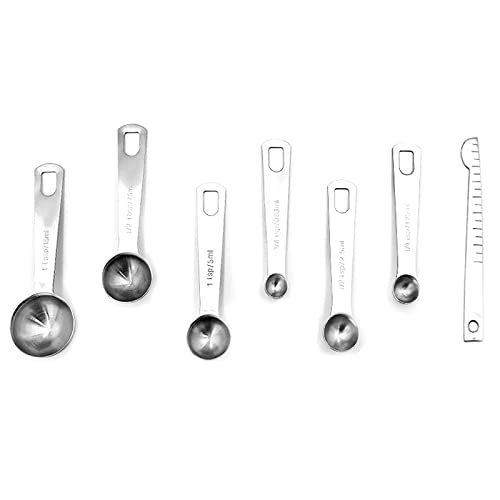 7/10/13pcs Lobeles Edelstahl Messlöffel Set Küche Utensil Kochgeschirr Haushalte Essentials von DABAIXIONG