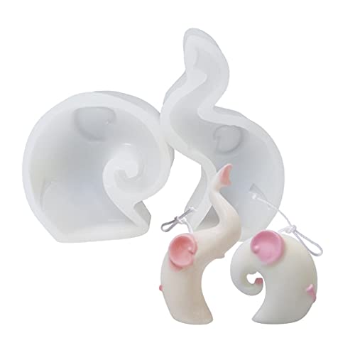 Animal Series Kerzenepoxidharzform Arherapie Gips Seife Silikonform Home Ornamente Gusswerkzeug von DABAIXIONG