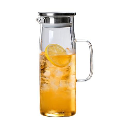 Auswirkungen Resistenter Glasflasche Robuster Glaskaraffe Für Eiskaffeemilch Und Andere Getränke Ideal Für Den Täglichen Gebrauch von DABAIXIONG