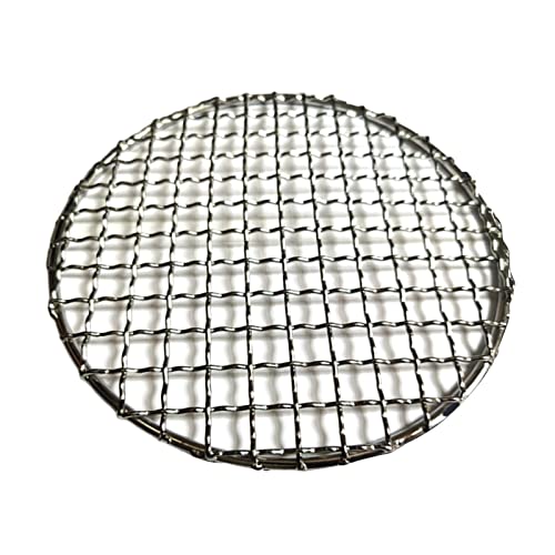 Camping Grill Grate Mesh Pad Edelstahl Kochen Grillgitter Mesh Rack Picknicks BBQ Tablett Liner Barbecue Herd Rack von DABAIXIONG