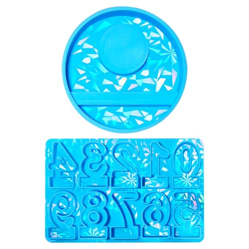 Candlestick Holographics Silikonform Kerzenständer Form Formular Geformt Kerzenhalter Gipsformen Dekorationen Schimmelpilze von DABAIXIONG