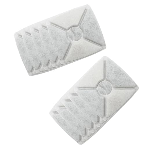 DABAIXIONG 10 Packersatzfilter Für Haustierbrunnen Doppelt Mit Schwamm Trinkbrunnen Pet Water Fountain Quadrat DABAIXIONG 10 Packersatzfilter Für Haustierbrunnen Doppelt Mit Schwamm Trinkbrunnen Pet Water Fountain Quadrat von DABAIXIONG