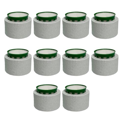 DABAIXIONG 10 Pcs Keramikaquariumpflanzstabilisatoren Aquarium Wasserpflanze Fixe Ringe Mit Baumwollfutter Und Korb Für Dekoration Keramikgewichte von DABAIXIONG