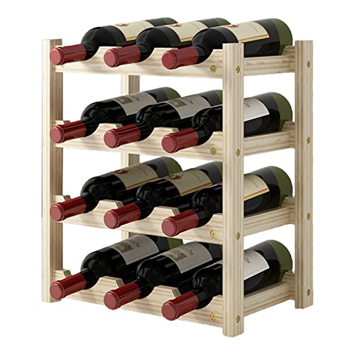 DABAIXIONG 2/3/4 Ebenen Holzweinregale Home Party Display Glashalter Dekoration Rotwein Lager Rack Stand DABAIXIONG 2/3/4 Ebenen Holzweinregale Home Party Display Glashalter Dekoration Rotwein Lager Rack Stand von DABAIXIONG