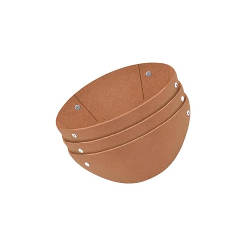 DABAIXIONG 3 Packgarten Runde Filzeinsätze Hängende Körbe Dicker Stoff Austausch Verbessert Die Wasserentwässerung Stoppt Vogelschachtel Filzhänge Korb Liner von DABAIXIONG