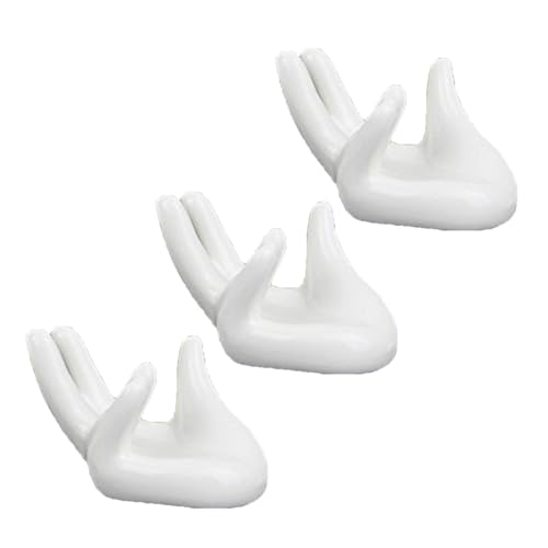 DABAIXIONG 3pcs Luftpflanzenhalter Süßes Keramik Handform Ständer Behälter Töpfe Pflanze Dekorative Dekore Für Schreibtisch DABAIXIONG 3pcs Luftpflanzenhalter Süßes Keramik Handform Ständer Behälter Töpfe Pflanze Dekorative Dekore Für Schreibtisch von DABAIXIONG