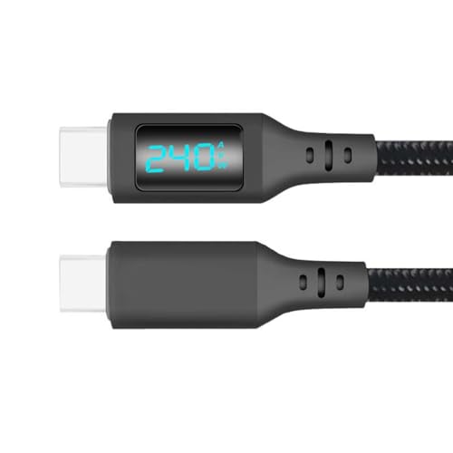 DABAIXIONG 480 Mbit/S USB2.0 Typ C USB C Schnelles Ladekabel 240W Rapid Lade Und Datenübertragung Geflochtenes Kabel LED Display DABAIXIONG 480 Mbit/S USB2.0 Typ C USB C Schnelles Ladekabel 240W Rapid Lade Und Datenübertragung Geflochtenes Kabel LED Display von DABAIXIONG