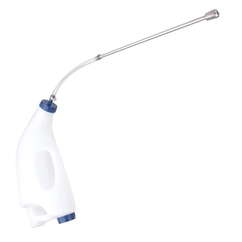 DABAIXIONG 4L Kalb Fütterungsflasche Mit Verstellbarer Milch Fließend Und Bequemer Edelstahlkalb Feeder Schaflammfutterhäuschen von DABAIXIONG