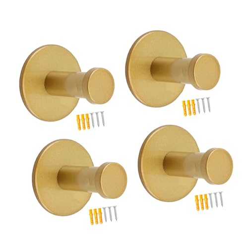 DABAIXIONG 4pcs Edelstahl Stähle Kleiderhaken Haken Handtuchkleiderbänder Roben Haken Hakenschatzhuthänger Hardware Einfach Zu Installieren Zu Installieren von DABAIXIONG