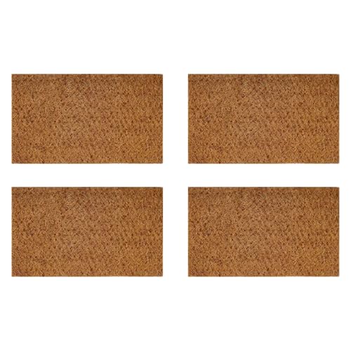 DABAIXIONG 4pcs Haustier Terrarien Mit Feuchtigkeit Versorgtes Teppich Kokosnuss Fasersubstrat Liner Für Schlangen Und Gesunde Lebensräume Accessoire Tortoises Bettwäsche von DABAIXIONG