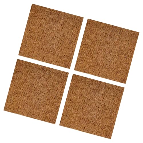 DABAIXIONG 4pcs Haustier Terrarien Mit Feuchtigkeit Versorgtes Teppich Kokosnuss Fasersubstrat Liner Für Schlangen Und Gesunde Lebensräume Accessoire Tortoises Bettwäsche von DABAIXIONG