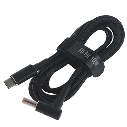 DABAIXIONG 5 5 7 Mm Leistungsladungskabel 100W PD USB Typ C Männliche Eingangseingang Bis 90 Grad Für Den Laptop DABAIXIONG 5 5 7 Mm Leistungsladungskabel 100W PD USB Typ C Männliche Eingangseingang Bis 90 Grad Für Den Laptop von DABAIXIONG