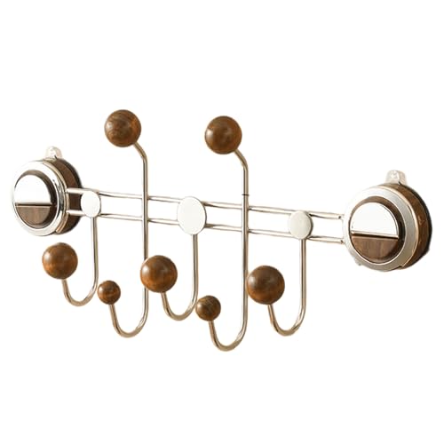 DABAIXIONG Badezimmertürhaken Mit Starker Ladungskapazität Saugnapfbecher Dekorative Kleiderkleiderbügelentürmontage Handtuch Organizer Feuchtigkeitsbeständiges Bauchmuskeln Edelstahl Wand Organizer DABAIXIONG Badezimmertürhaken Mit Starker Ladungskapazität Saugnapfbecher Dekorative Kleiderkleiderbügelentürmontage Handtuch Organizer Feuchtigkeitsbeständiges Bauchmuskeln Edelstahl Wand Organizer von DABAIXIONG