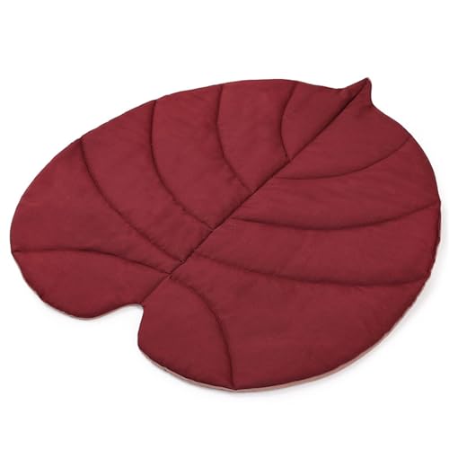 DABAIXIONG Blattform PET Bett Reversible Weiche Kissen Tragbare Faltbare Matte Für Katzen & Hunde Reversible Katzen Matte DABAIXIONG Blattform PET Bett Reversible Weiche Kissen Tragbare Faltbare Matte Für Katzen & Hunde Reversible Katzen Matte von DABAIXIONG