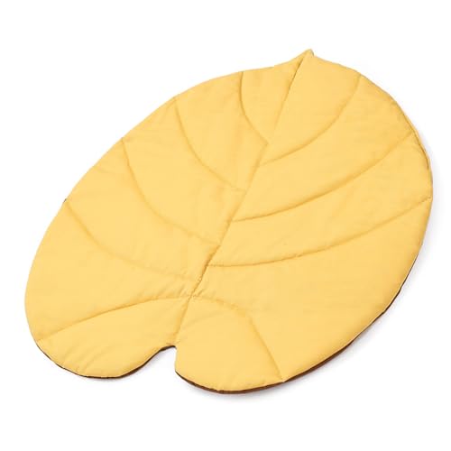 DABAIXIONG Blattform PET Bett Reversible Weiche Kissen Tragbare Faltbare Matte Für Katzen & Hunde Reversible Katzen Matte von DABAIXIONG