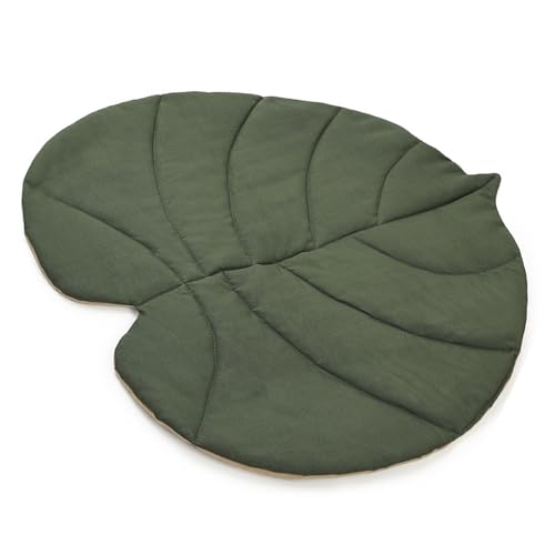 DABAIXIONG Blattform PET Bett Reversible Weiche Kissen Tragbare Faltbare Matte Für Katzen & Hunde Reversible Katzen Matte von DABAIXIONG