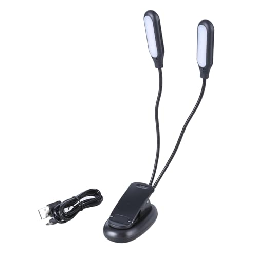 DABAIXIONG Clip Desk Lamp LED Lesen Lesen 10 LEDs 1000 MAh Batterie Wiederaufladbare 3 Lichttöne Innen Und Außenbereich von DABAIXIONG