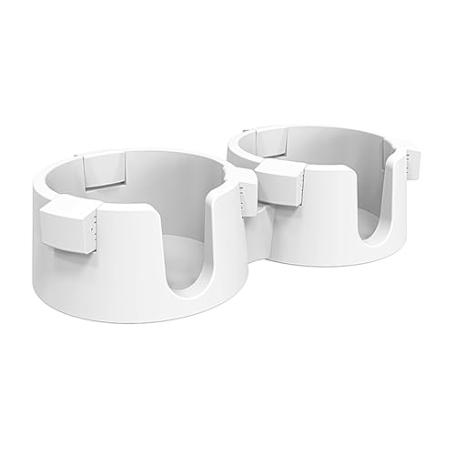 DABAIXIONG Doppelbecherhalter Für Schreibtisch Und Betten Mit Einstellbaren Durchmesserbechern Und Können Organisator Desktop Cup Ständer von DABAIXIONG