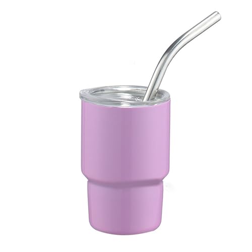 DABAIXIONG Edelstahl Autobecher Doppelwand Isolierte Reisebecher Becher Mit Stroh Und Deckel Tragbarer Kaffeetassen Getränkeware von DABAIXIONG