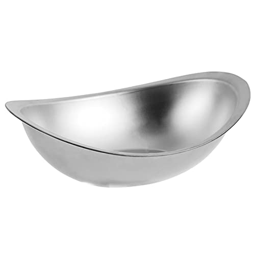 DABAIXIONG Edelstahl Koreanischer Salatschale Inretot Snacks Dessert Getrocknete Obstschale Für Heimküchenstich Französisch Pommes Ketchup Teller Kochen Kochen Kochen von DABAIXIONG