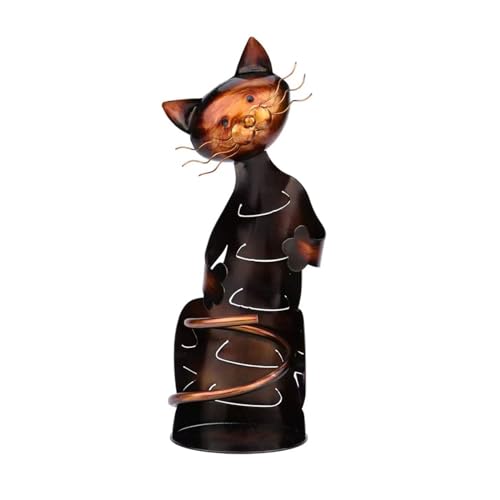 DABAIXIONG Eisen Metall Katze Form Weinhalter Weinliebhaber Metall Handwerkskunst Rack Tabletop Weinregal Weinflasche Display Rack Rack DABAIXIONG Eisen Metall Katze Form Weinhalter Weinliebhaber Metall Handwerkskunst Rack Tabletop Weinregal Weinflasche Display Rack Rack von DABAIXIONG