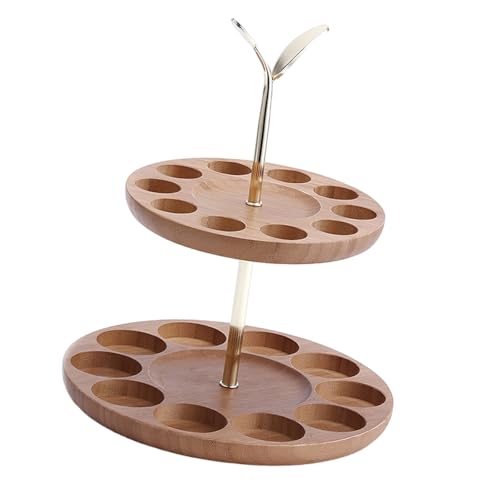 DABAIXIONG Eleganter Tisch Weinständer Weinbecher Rack Metall Organisatoren Metall Weinflaschenhalter Glas Lagerhalter Geeignet Für Tassen von DABAIXIONG
