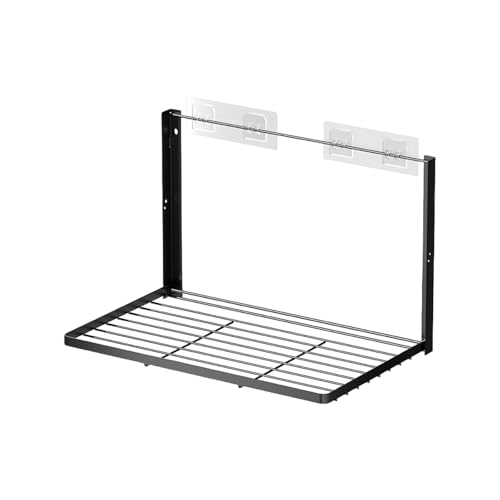 DABAIXIONG Faltbare Waschmaschinen Seiten Organisatoren Wandmontierte Space Effiziente Lagerregal Für Waschmittelschuhe Badezimmer Robustes Metall Über Waschmittelregal von DABAIXIONG