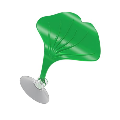 DABAIXIONG Fischtanks Dekore Entspannen Spielen Pflanze Blattaquarium Dekoration Fischlaichen Ornamente Künstliche Blatthängematte Aquarium Dekoration Mit Saugnapfbechern von DABAIXIONG