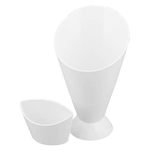 DABAIXIONG French Fry Diping Cup Diping Bowl Home Cone Ketchup Cup Restaurant Bowl Pommes Racks Dip Cup Cup Tischgeschirr von DABAIXIONG