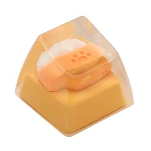 DABAIXIONG Game Resin Keycap Cartoon Keycap Handgefertigt Für Spiel Keyboard Persönlichkeit Keyboard Hund Schale Süß von DABAIXIONG