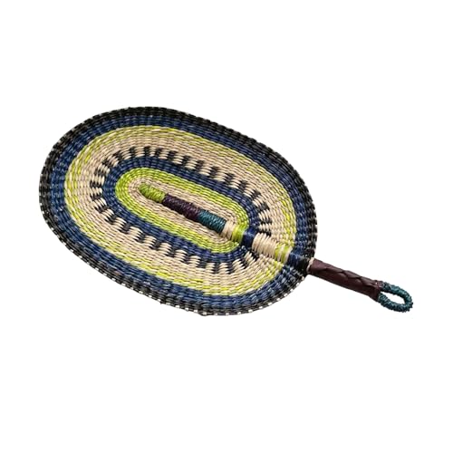 DABAIXIONG Handgefertigter Gewebter Sea Grass Handlüfter Weben Farbenfrohe Handheld Lüfter Für Die Kühlung Des Strands Für Die Kühlung Von Strand DABAIXIONG Handgefertigter Gewebter Sea Grass Handlüfter Weben Farbenfrohe Handheld Lüfter Für Die Kühlung Des Strands Für Die Kühlung Von Strand von DABAIXIONG