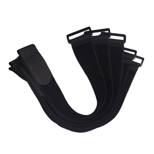 DABAIXIONG Hochfeste 60 cm Einstellbare Krawatten Für Gartenbürodrähte Schattenstoff Und Outdoor Ausrüstungsorganisation (5 Wiederverwendbare Gurte) Antislip Zeltbefestigungsgurt von DABAIXIONG