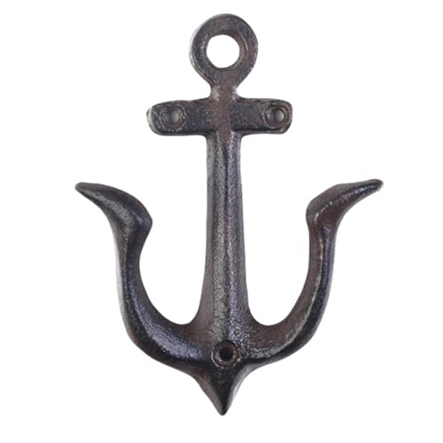 DABAIXIONG Klassische Form Iron Wall Hook Bucolic Eingang Decors Stabil Robuste Haken Für Schwere Taschen Jacken Häuser Organisation Retro Anchors Party Dekoration von DABAIXIONG