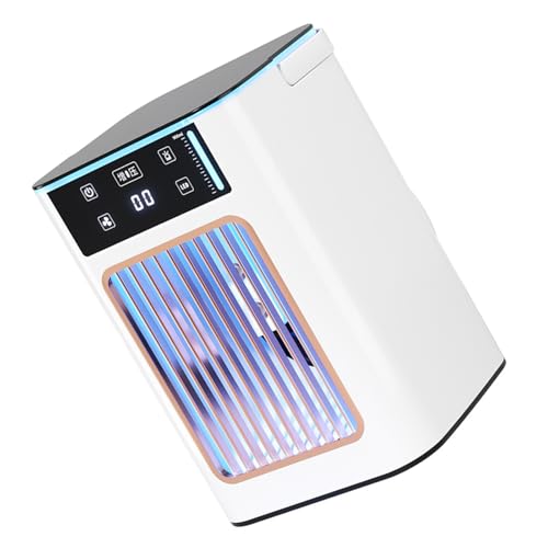 DABAIXIONG Kleine USB Klimaanlage Tragbarer Desktop Kühlventilator Mit 3 Geschwindigkeit Und 7 LED DABAIXIONG Kleine USB Klimaanlage Tragbarer Desktop Kühlventilator Mit 3 Geschwindigkeit Und 7 LED von DABAIXIONG