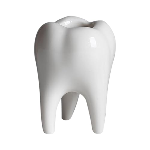 DABAIXIONG Kreativer Zahn Pflanzer Keramik Blumenpot Fleischiger Pflanzenhalter Schlafzimmer Schreibtisch Ornament Keramik Zahn Pflanzer DABAIXIONG Kreativer Zahn Pflanzer Keramik Blumenpot Fleischiger Pflanzenhalter Schlafzimmer Schreibtisch Ornament Keramik Zahn Pflanzer von DABAIXIONG