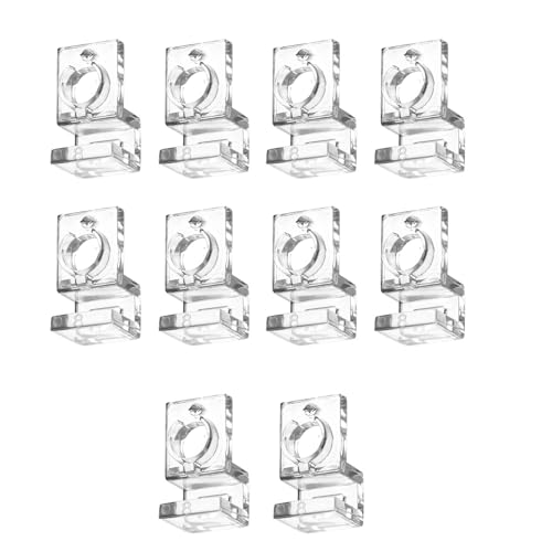 DABAIXIONG Langlebige Fischtanks Deckelhalter Stand 10PCS Fishtank Deckungsabdeckungen Bracket Stand Home Aquarium Coverhalterhalter Fischtankabdeckung von DABAIXIONG
