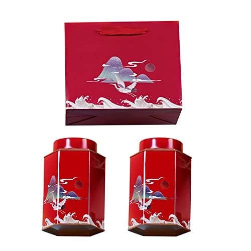DABAIXIONG Luftdichtem Behälter Chinesischer Stil Exquisite Blechplatte Aufbewahrung Für Teeverpackung Weißer Longjing Black Tea Dose DABAIXIONG Luftdichtem Behälter Chinesischer Stil Exquisite Blechplatte Aufbewahrung Für Teeverpackung Weißer Longjing Black Tea Dose von DABAIXIONG