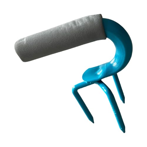 DABAIXIONG Manuelle Bodenkultivierende Klaue Implementieren Mit Spikes Ergonomisch Stoßdämpferung Für Effiziente Gartenbettvorbereitung Garten Bodengrubber Mit Schwammgriff von DABAIXIONG