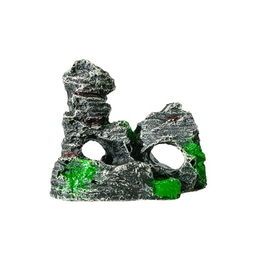 DABAIXIONG Mountain View Aquarien Ornamente Mit Baumhäusern Hotel Aquarien Ornamente Für Kleine Fischspiele Und Versteckschildkrötenpanzer Dekoration DABAIXIONG Mountain View Aquarien Ornamente Mit Baumhäusern Hotel Aquarien Ornamente Für Kleine Fischspiele Und Versteckschildkrötenpanzer Dekoration von DABAIXIONG