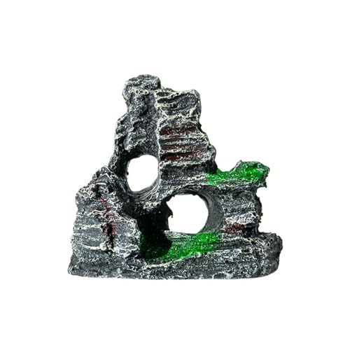 DABAIXIONG Mountain View Aquarien Ornamente Mit Baumhäusern Hotel Aquarien Ornamente Für Kleine Fischspiele Und Versteckschildkrötenpanzer Dekoration DABAIXIONG Mountain View Aquarien Ornamente Mit Baumhäusern Hotel Aquarien Ornamente Für Kleine Fischspiele Und Versteckschildkrötenpanzer Dekoration von DABAIXIONG