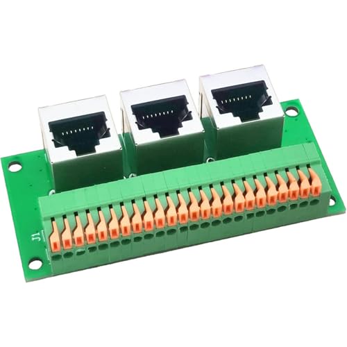 DABAIXIONG Multiport RJ45 Adapter RJ45 Bis 8Pin Schnellspring Terminals Für Integration Und Hochbandbreitenanwendungen DABAIXIONG Multiport RJ45 Adapter RJ45 Bis 8Pin Schnellspring Terminals Für Integration Und Hochbandbreitenanwendungen von DABAIXIONG