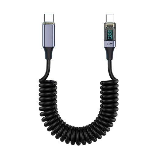 DABAIXIONG PVC USB C PD100W Datenkabel Mit Dynamischem Leistungsdisplay 100W Schnelle Ladefähigkeit Einziehbares Kabel DABAIXIONG PVC USB C PD100W Datenkabel Mit Dynamischem Leistungsdisplay 100W Schnelle Ladefähigkeit Einziehbares Kabel von DABAIXIONG
