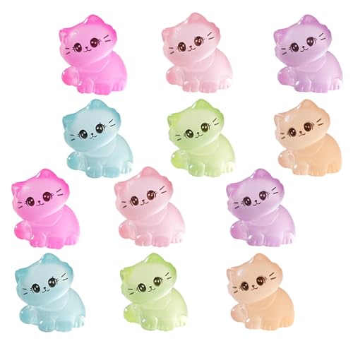 DABAIXIONG Packung Von 12 Miniaturharz Katzen Figuren Für Feen Gartenlandschaft Aquarium Dekore Kreative Handwerksangebote Miniaturharzfiguren DABAIXIONG Packung Von 12 Miniaturharz Katzen Figuren Für Feen Gartenlandschaft Aquarium Dekore Kreative Handwerksangebote Miniaturharzfiguren von DABAIXIONG