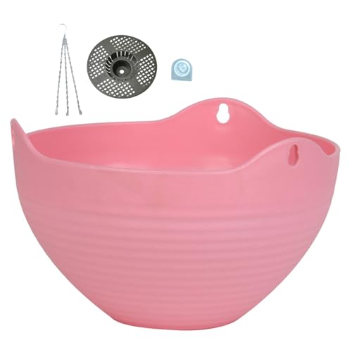 DABAIXIONG Plastikhänge Korb Pflanzer Pflanzenhalter Freien Garten Dekore Für Balkon Home Courtyards Dekoration Harzhänge Pflanzer von DABAIXIONG