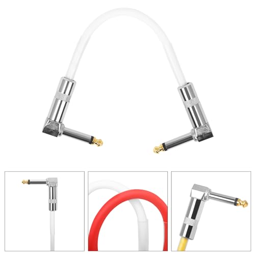 DABAIXIONG Professionelle Gitarrenpatches Pedal Niedriggerechtes Qualität Gitarrenpatches Kabel Rechter 6 35 Mm Gitarren Effekt Pedalkabel von DABAIXIONG